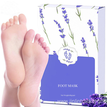 whitening foot film exfoliating foot mask lavender